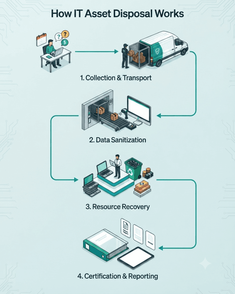 IT Asset Disposal process — how it works